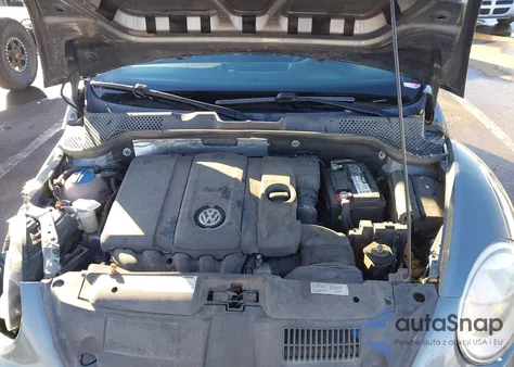 2013 Volkswagen Beetle 2.5L из США, поврежденный, VIN 3VWJP7AT4DM636227